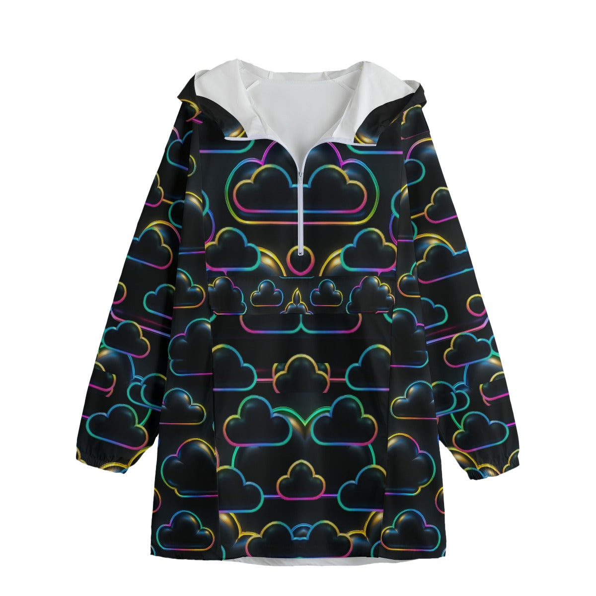 Unisex Windbreaker Long Jacket