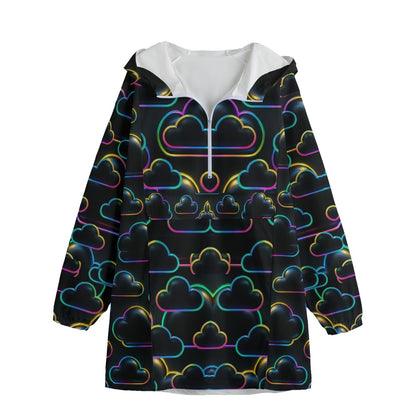 Unisex Windbreaker Long Jacket