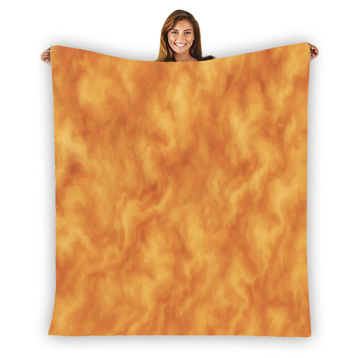 Unisex Single-Side Printing Flannel Blanket