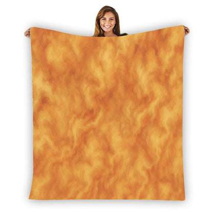 Unisex Single-Side Printing Flannel Blanket