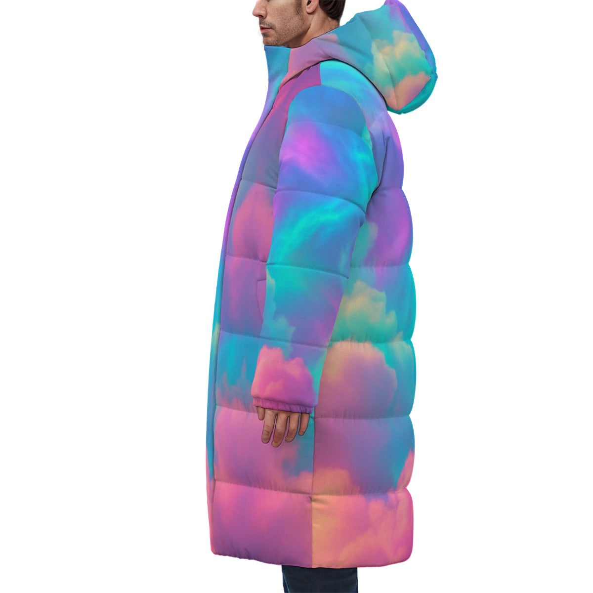 Unisex Long Down Jacket