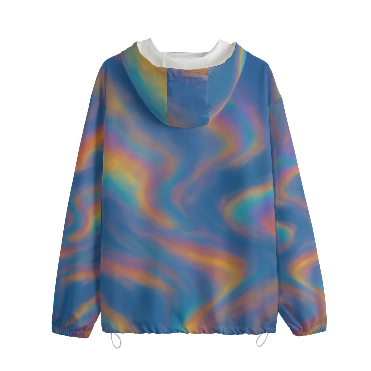 Unisex Pullover Jacket With Zipper Closure