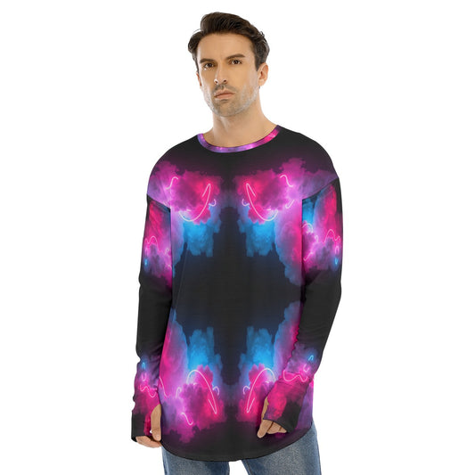 Men's Fingerless Long Sleeve T-shirt