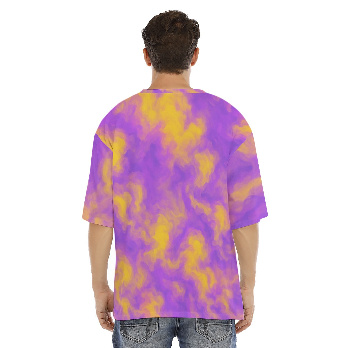 Men's Drop Shoulder T-shirt With Short Sleeve