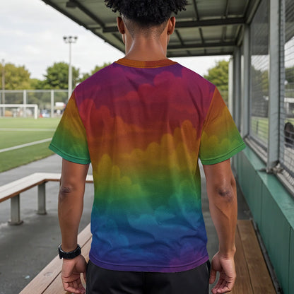 Unisex Drop Shoulder Crew Neck T-Shirt