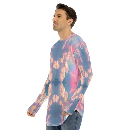 Men's Fingerless Long Sleeve T-shirt