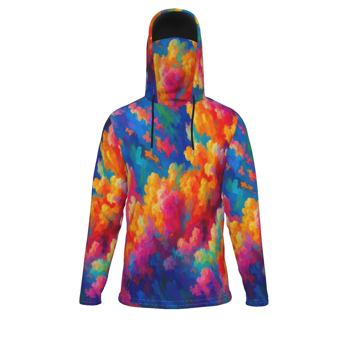 Men's Pullover Hoodie With Mask - view 1
