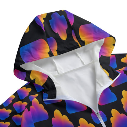 Unisex Windbreaker Long Jacket