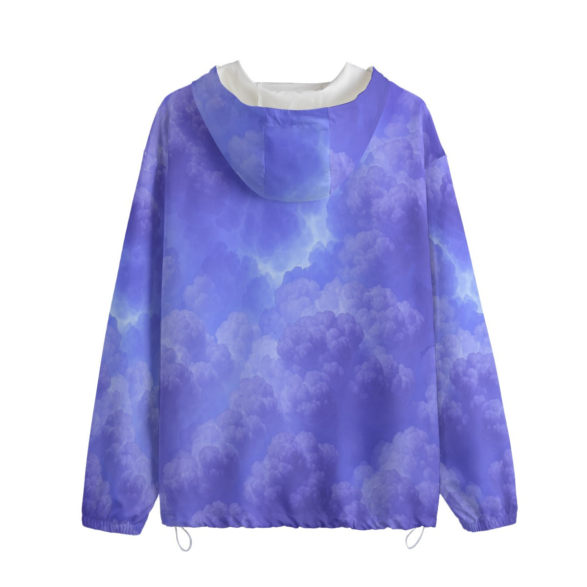 Unisex Pullover Jacket With Zipper Closure