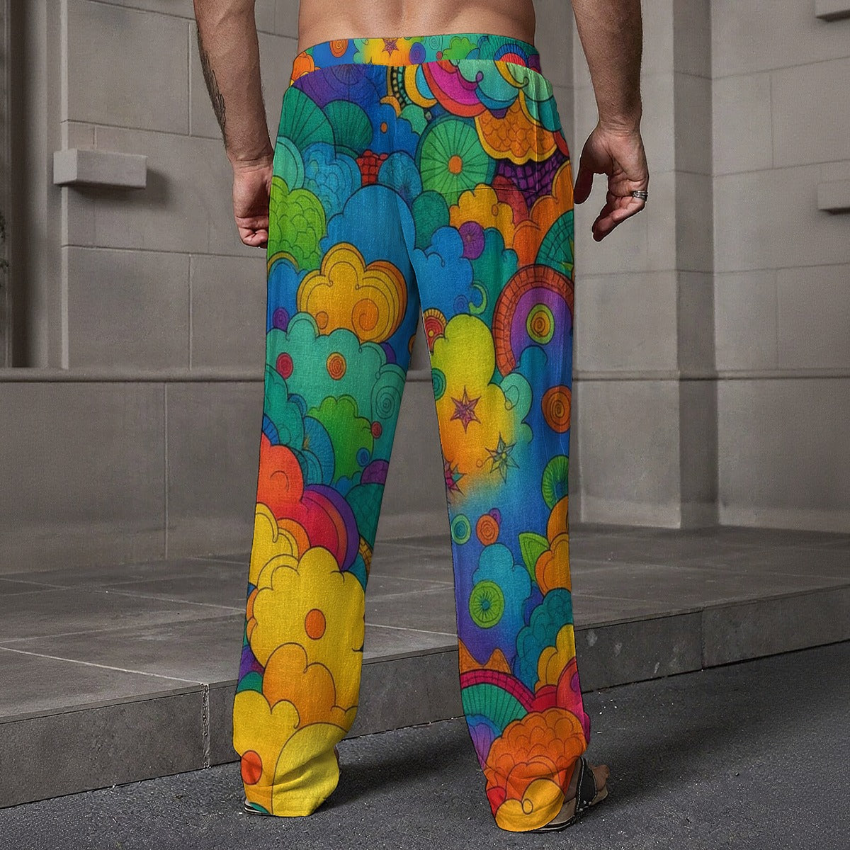 Men's Loose Casual Pants With Pocket