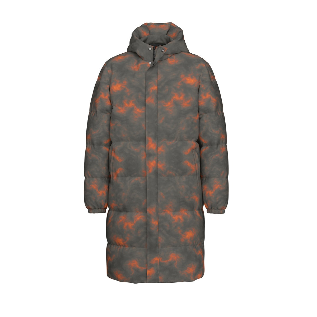 Unisex Long Down Jacket