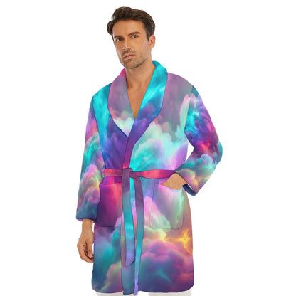 Men's Borg Fleece Robe