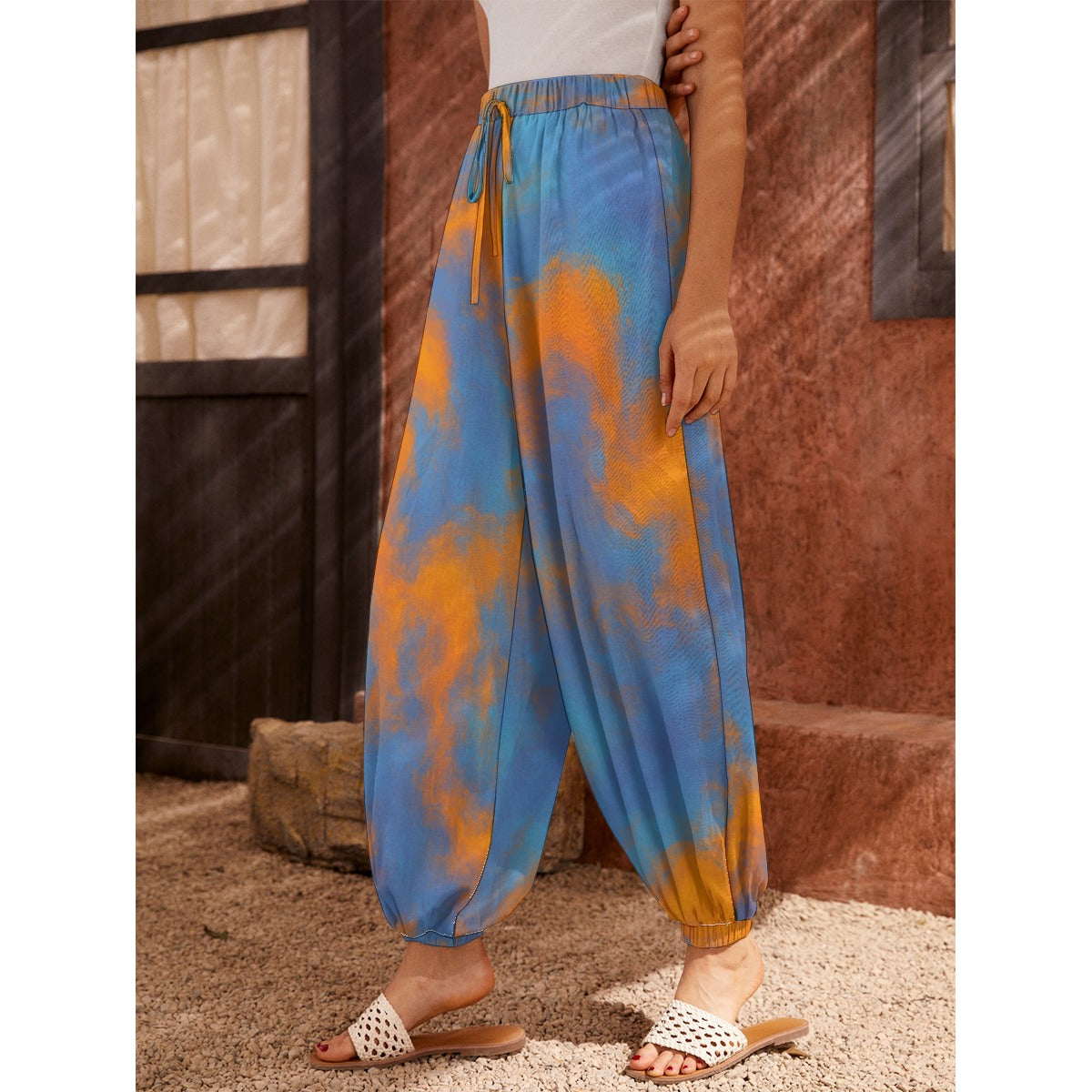 Women's Carrot Pants with Pockets