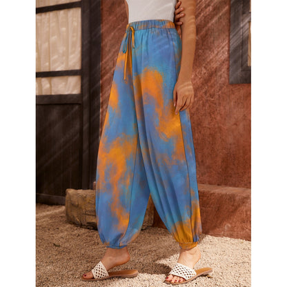 Women's Carrot Pants with Pockets