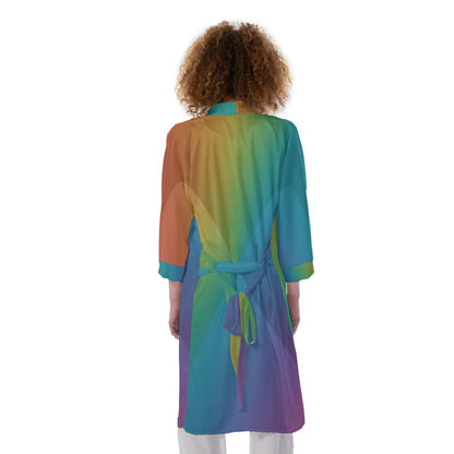 Women's Satin Kimono Robe
