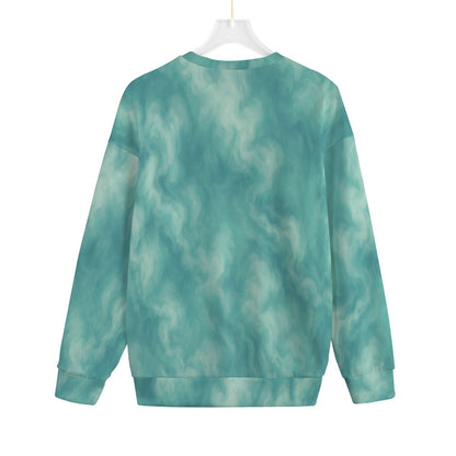 Unisex Drop-shoulder Knitted Fleece Sweater - view 2