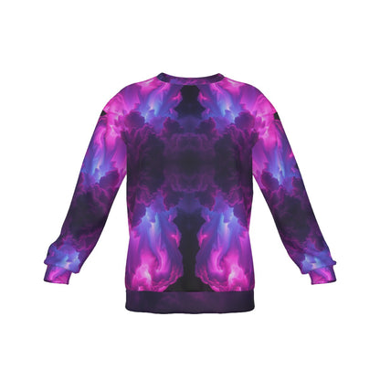 Men's Drop Shoulder Round Neck Long-Sleeved Sweatshirt