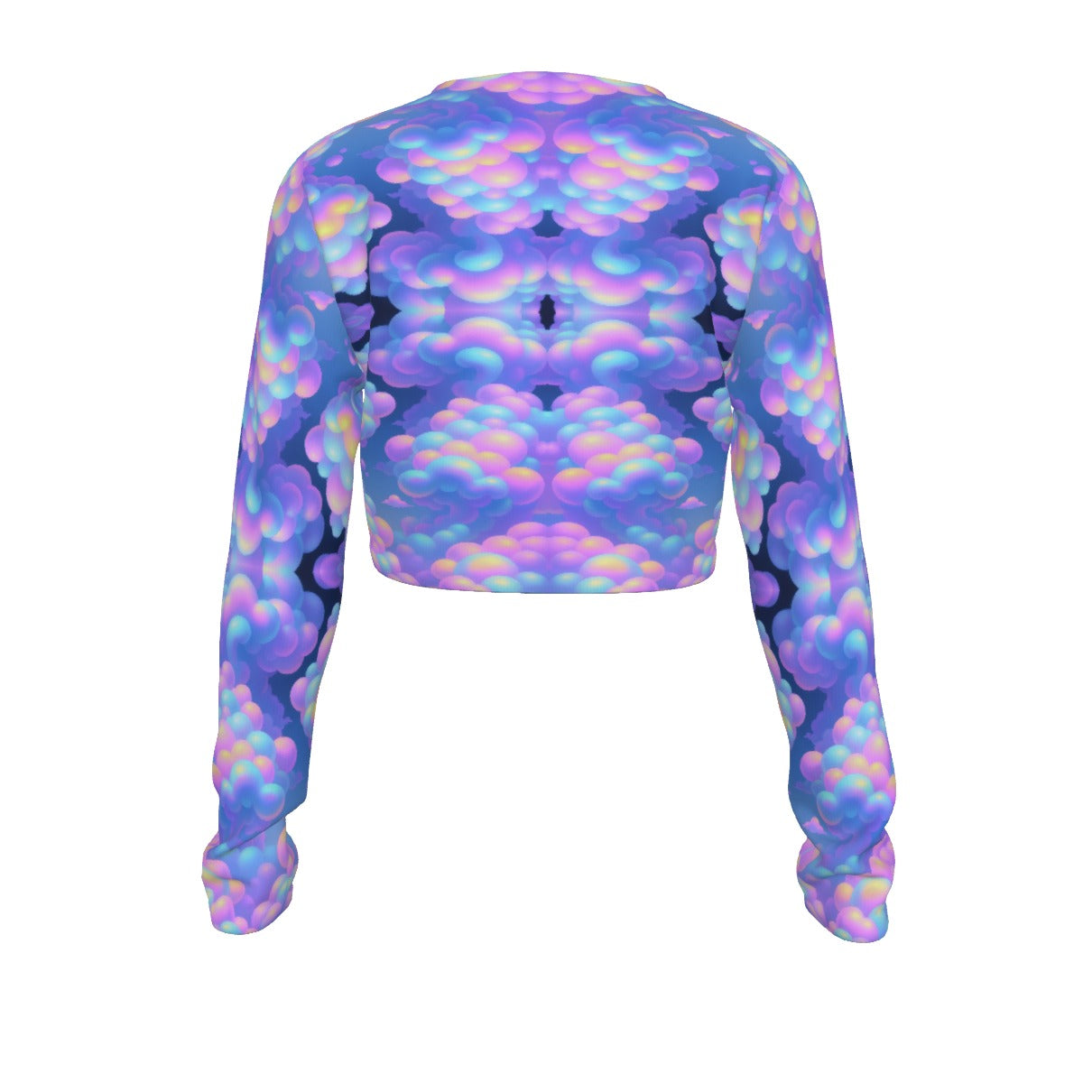 Women's Round Neck Crop Top T-Shirt