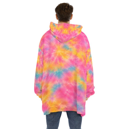 Unisex Sherpa-Fleece Hoodie Blanket - view 4