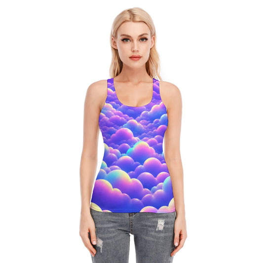 Women's Racer Vest | 190GSM Cotton