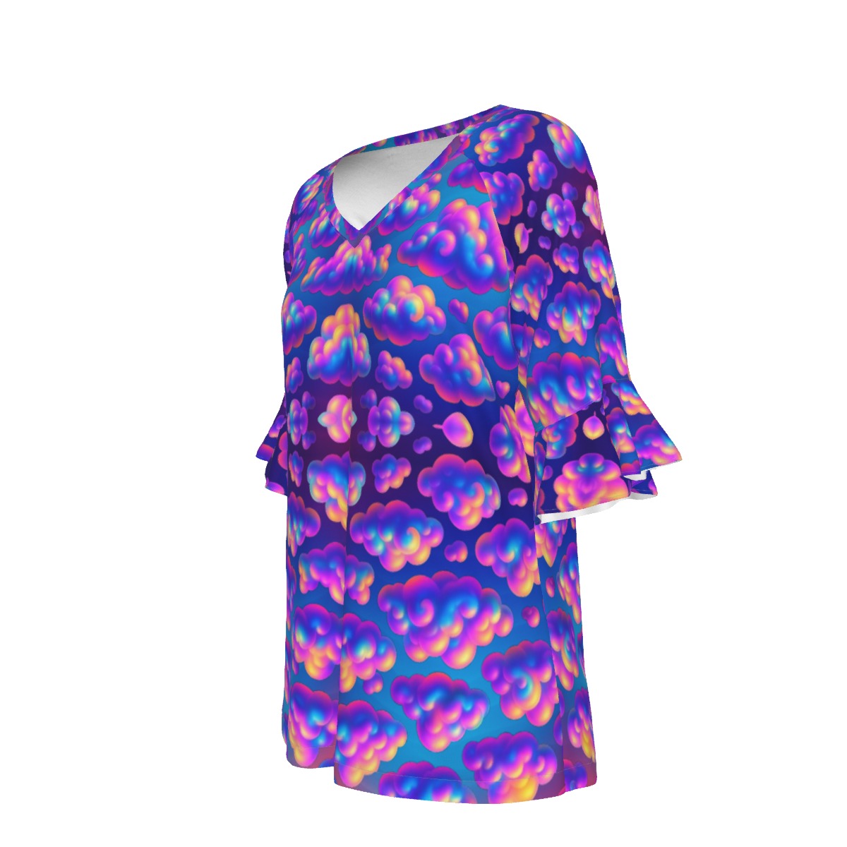 Women's T-shirt With Bell Sleeve