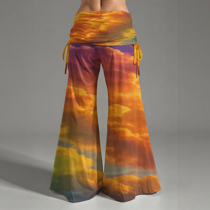 Women's High Waist Wide Leg Pants