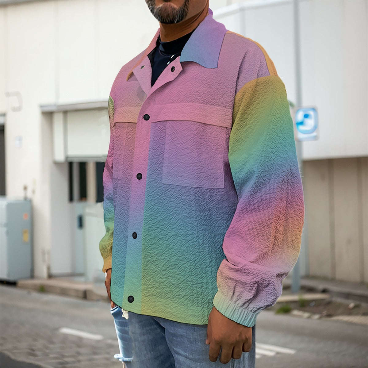 Men's Casual Lapel Jacket