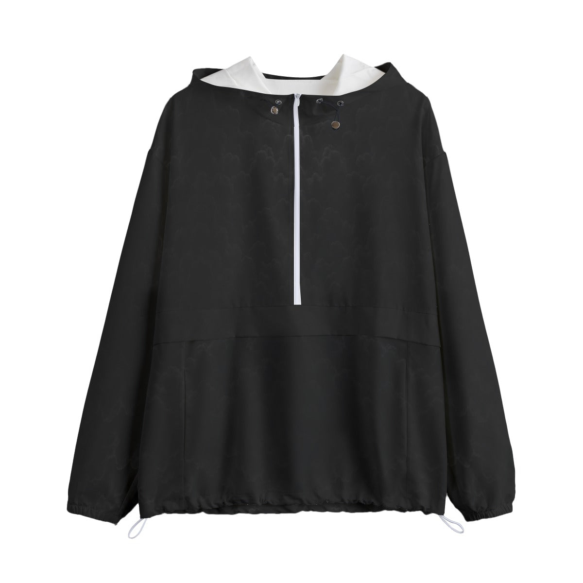 Unisex Pullover Jacket With Zipper Closure