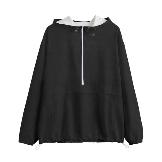 Unisex Pullover Jacket With Zipper Closure