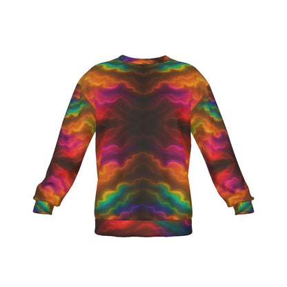 Men's Drop Shoulder Round Neck Long-Sleeved Sweatshirt