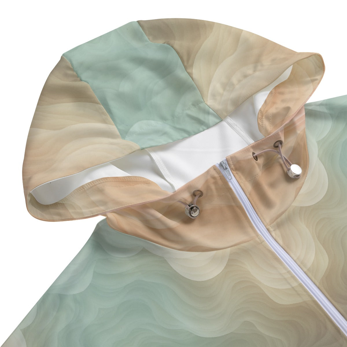 Unisex Pullover Jacket With Zipper Closure