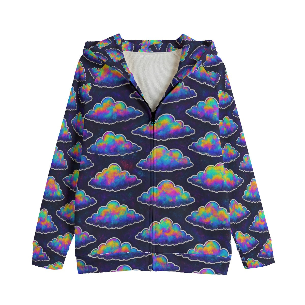 Unisex Kid's Zip Up Raglan Sleeve Hoodie | 310GSM Cotton