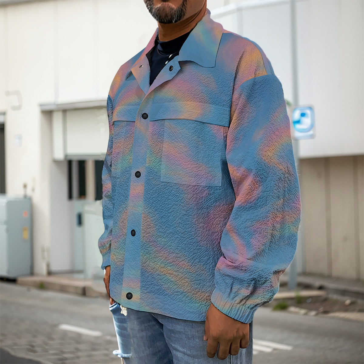 Men's Casual Lapel Jacket