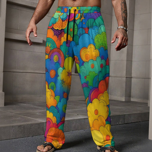 Men's Loose Casual Pants With Pocket