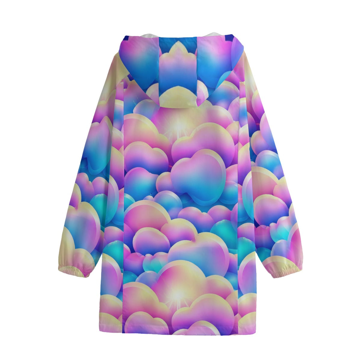 Unisex Windbreaker Long Jacket