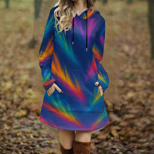 Women's Longline Hoodie Dress