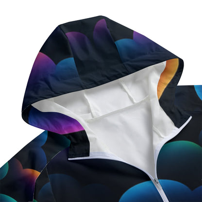 Unisex Windbreaker Long Jacket