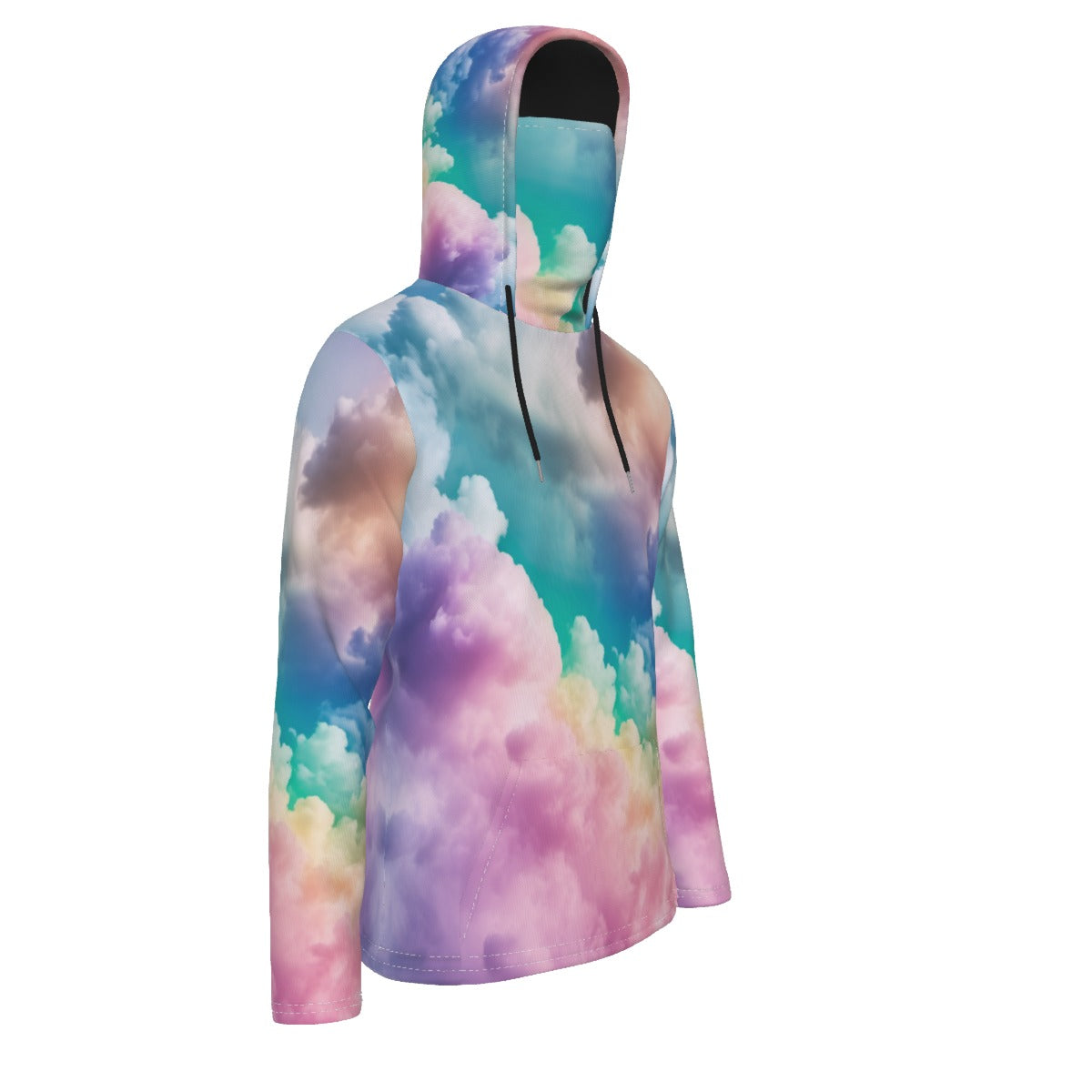 Men's Pullover Hoodie With Mask - view 4
