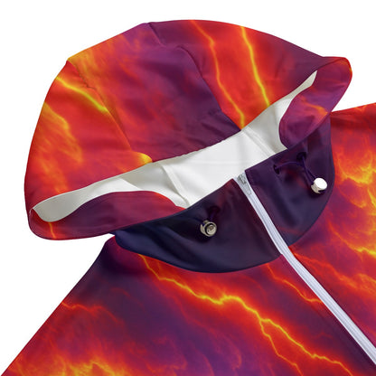 Unisex Pullover Jacket With Zipper Closure