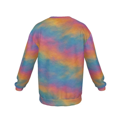 Men's Drop Shoulder Round Neck Long-Sleeved Sweatshirt