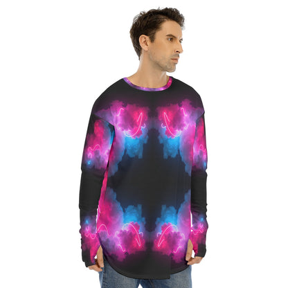 Men's Fingerless Long Sleeve T-shirt