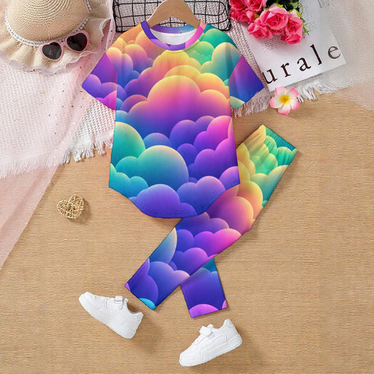 Kids' Casual Top and Pants Set