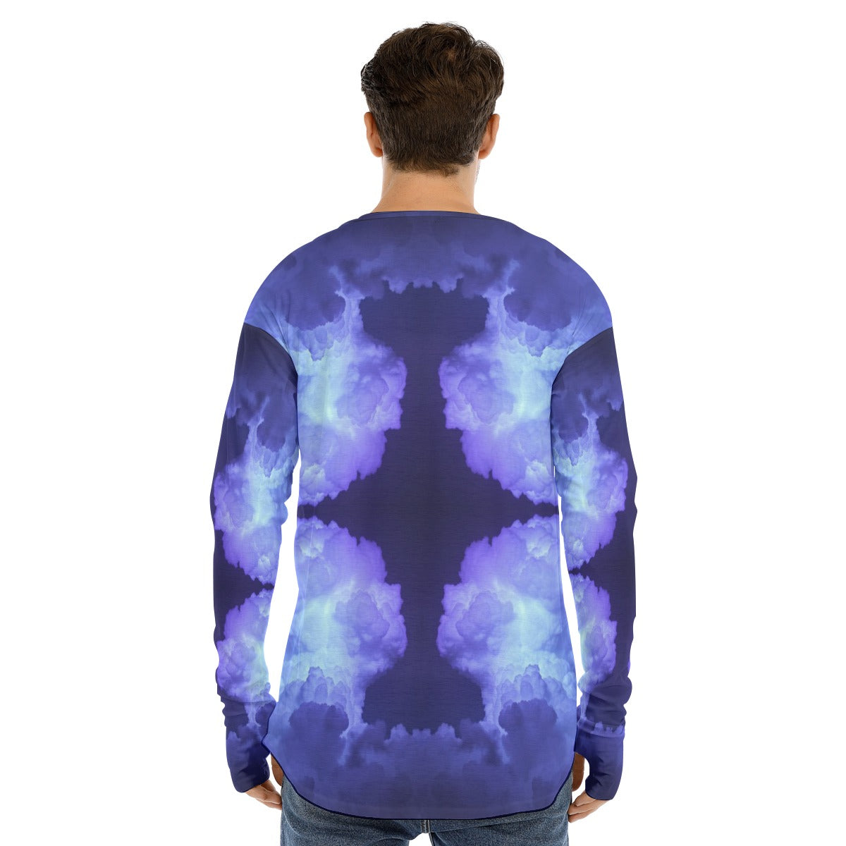 Men's Fingerless Long Sleeve T-shirt