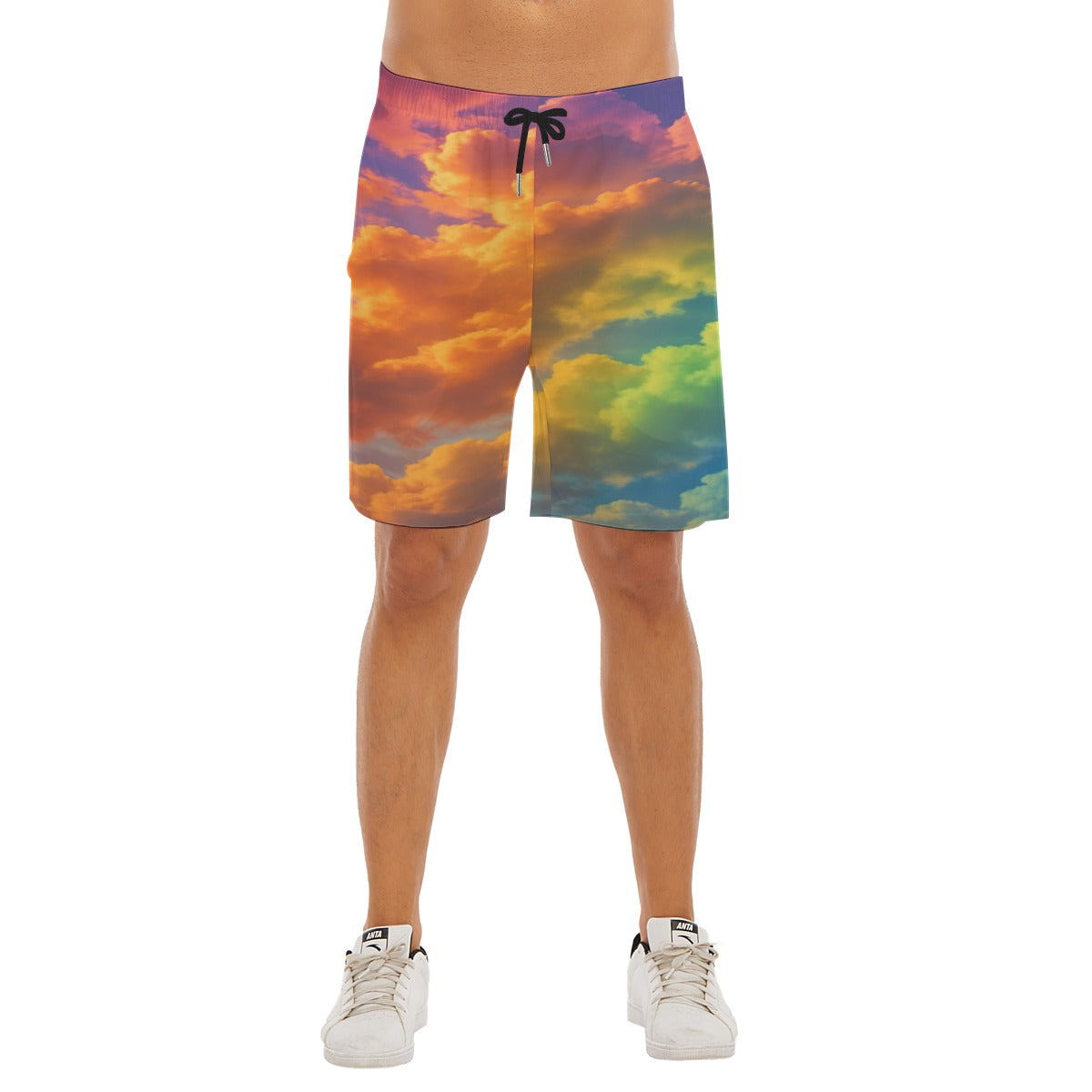 Men's Beach Shorts With Elastic Waist