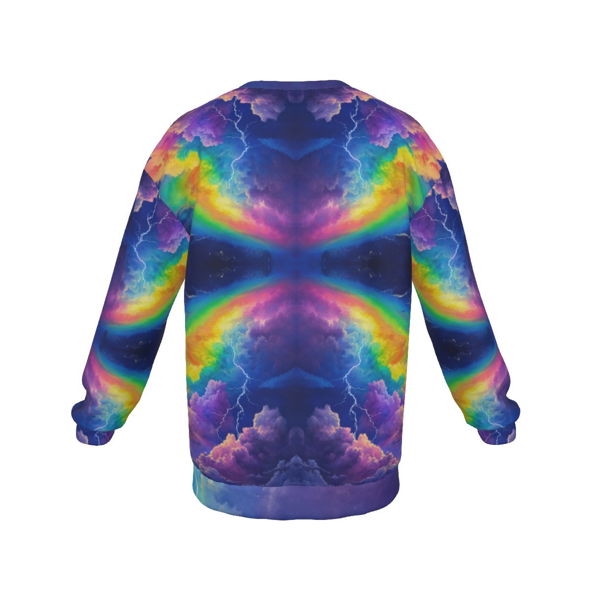 Men's Drop Shoulder Round Neck Long-Sleeved Sweatshirt