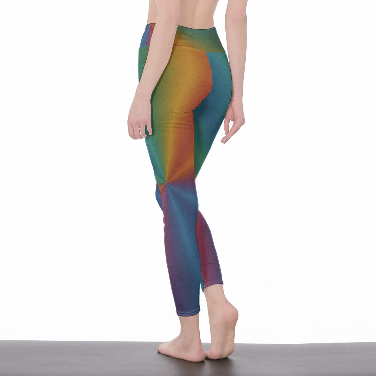 Women's High Waist Leggings | Side Stitch Closure