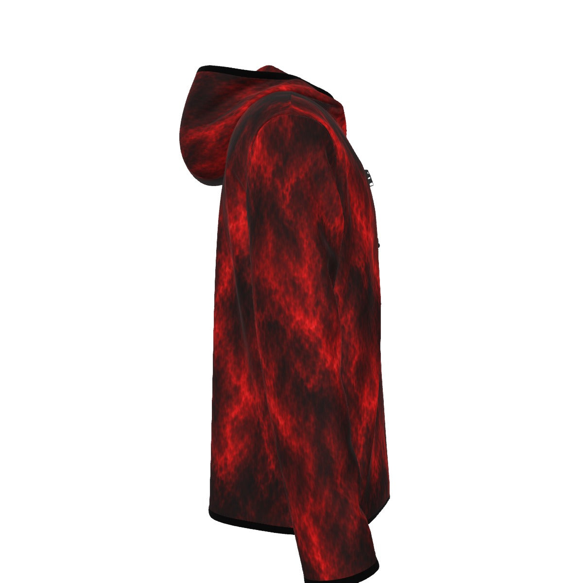 Men's Stylish Hoodie with Thumb Hole Design - view 3