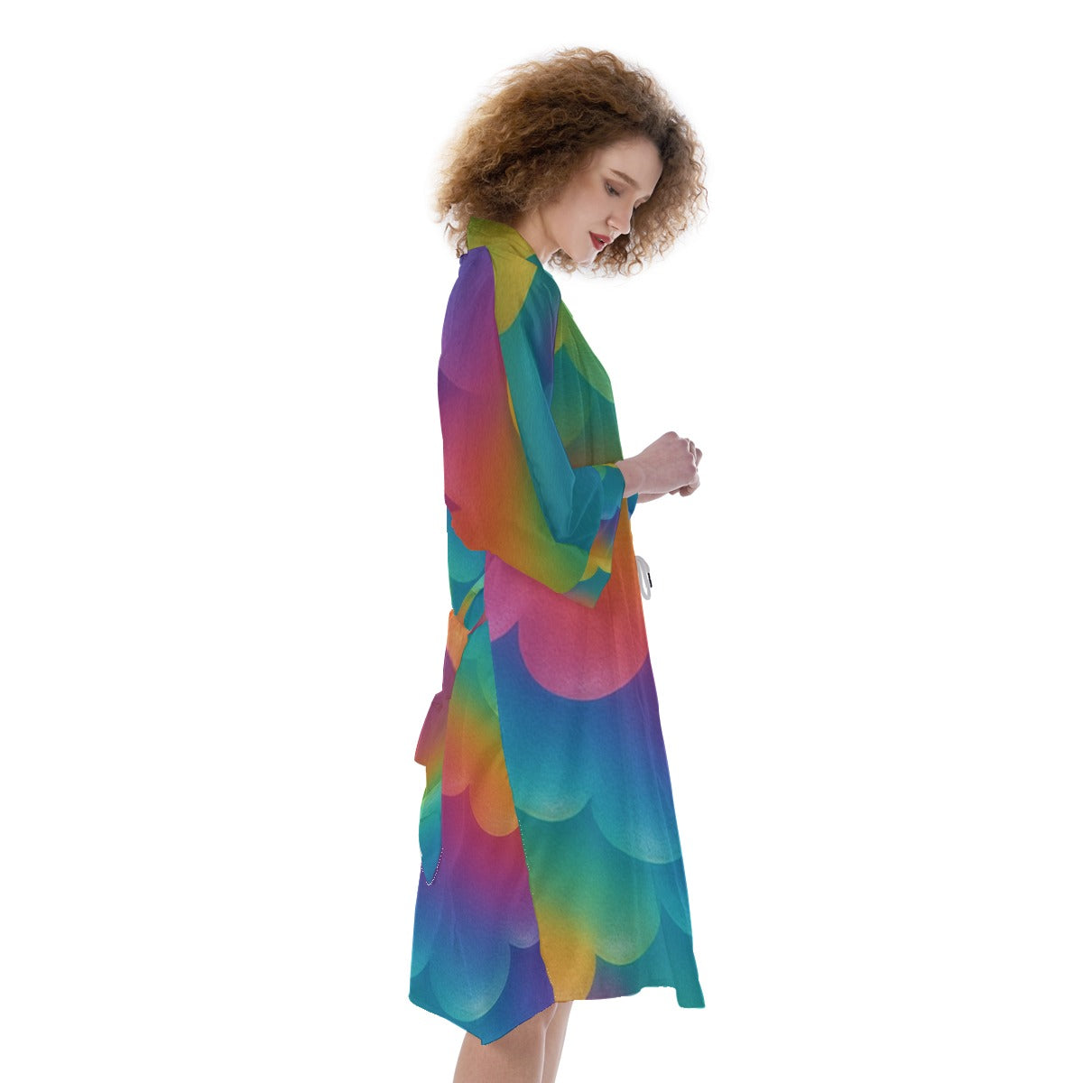 Women's Satin Kimono Robe