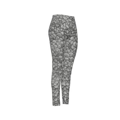 Women's High Waist Leggings | Side Stitch Closure