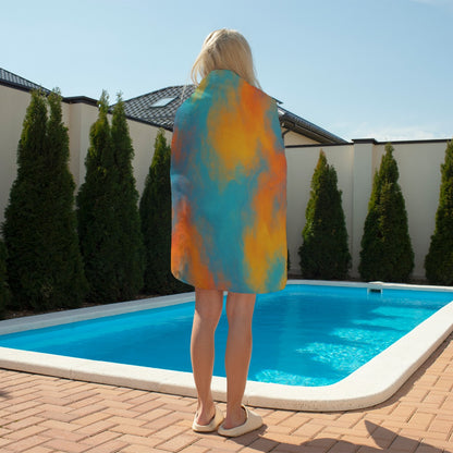 Unisex Adult Beach towel Vertical Style For the USA|320GSM